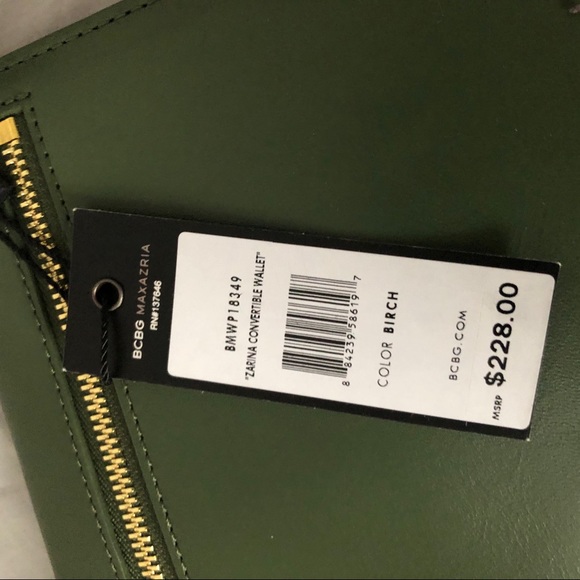 NWT BCBG MaxAzria ZARINA CONVERTIBLE WALLET - Picture 2 of 7